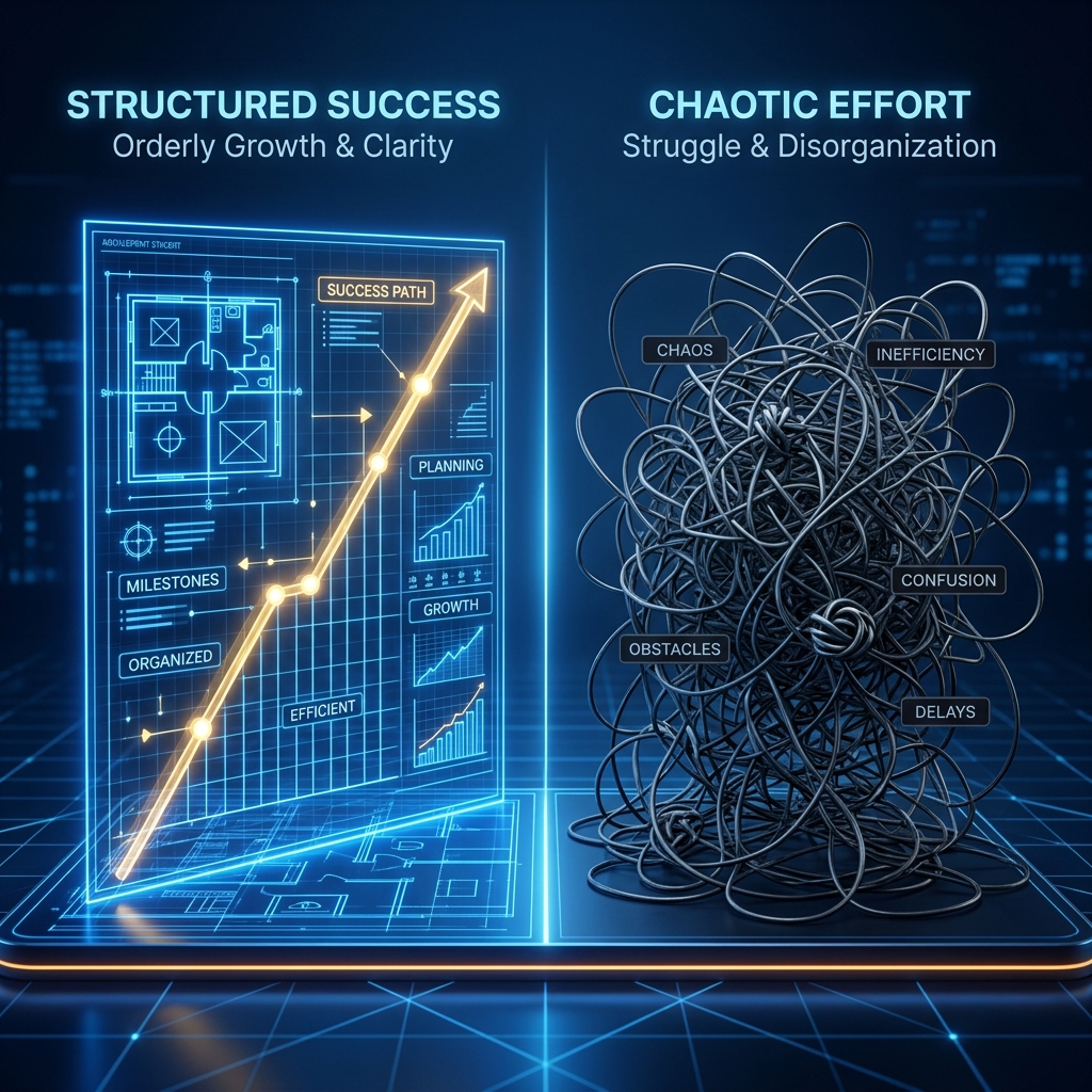 Thrive and scale illustration